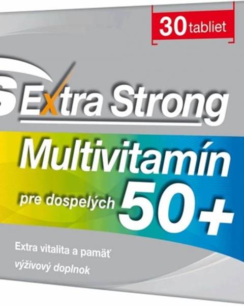 GS Extra Strong Multivitamín 50+ 2017