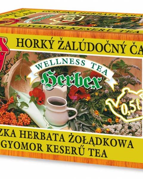 Herbex horky žaludočný čaj