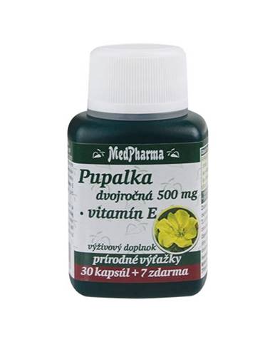 Medpharma pupalka dvojročná 500mg, vitamín e