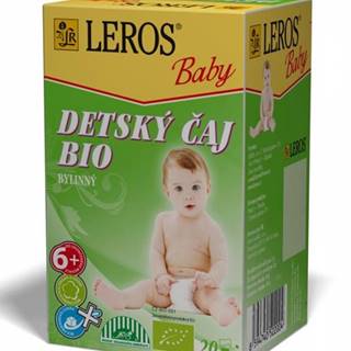 Leros baby detský čaj bio bylinný