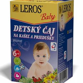 Leros baby detský čaj na kašel a priedušky