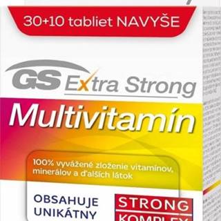 GS Extra Strong Multivitamín 2017