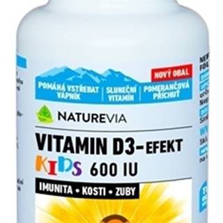 Swiss naturevia vitamin d3-efekt kids 600 i.u.