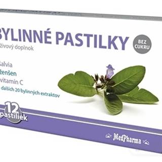 MedPharma BYLINNÉ PASTILKY Bez cukru