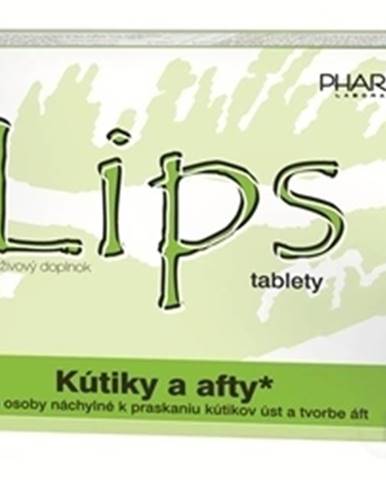 LIPS tablety kutiky a afty