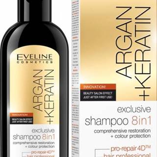 EVELINE Argan + Keratin šampón 8v1 150ml